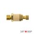 Flow Control Silencer Brass 3/8' M